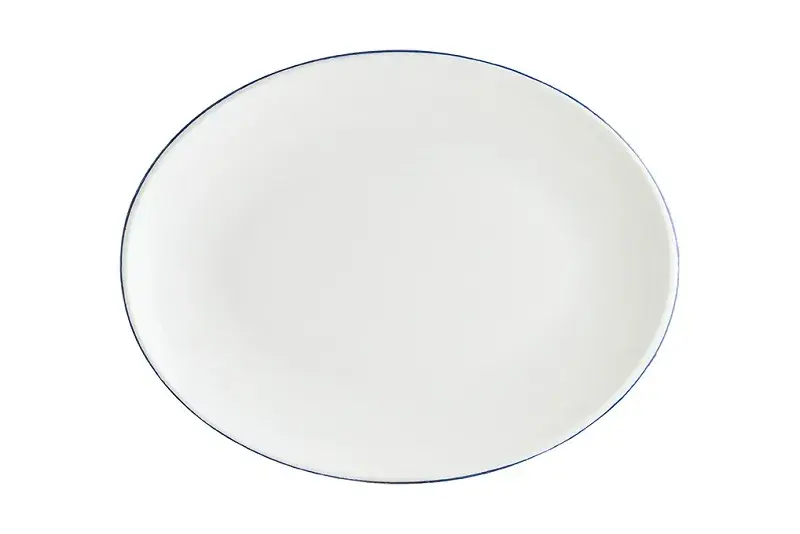 Блюдо овальное, Bonna, Retro Blue, 36 см