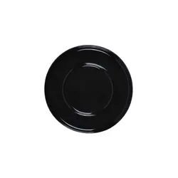 Блюдце, Royal Charm, Wave, 14/8 см, черное
