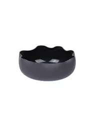 Салатник, Royal Charm, Wave, 11 x 4 см, 250 мл, черный