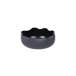 Салатник, Royal Charm, Wave, 11 x 4 см, 250 мл, черный