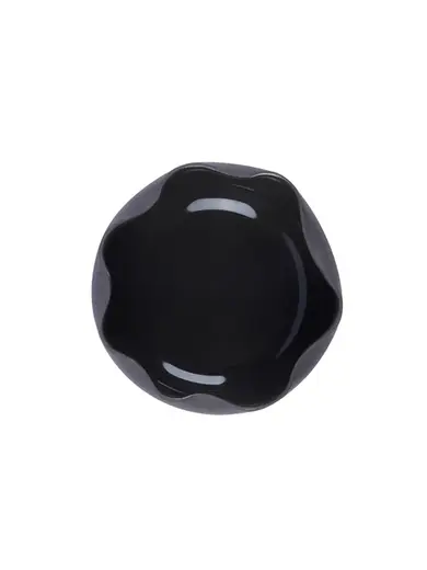 Соусник, Royal Charm, Wave, 7.5 x 3.8 см, 150 мл, черный