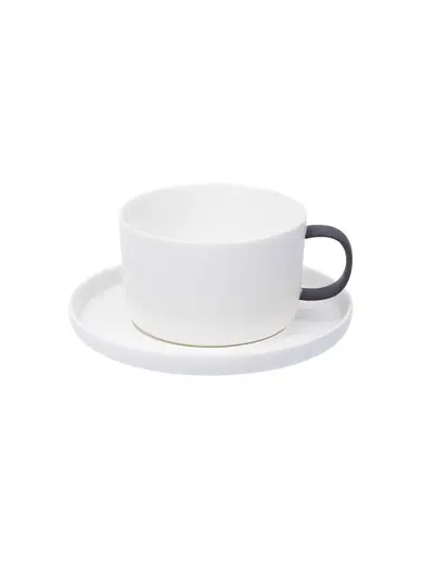 Чашка кофейная, Royal Charm, Wave, 9/8 x 11 x 5.8 см, 220 мл