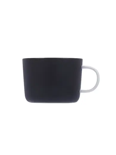 Чашка кофейная, Royal Charm, Wave, 6.5/5.5 x 8.5 x 4.5 см, 100 мл, черная