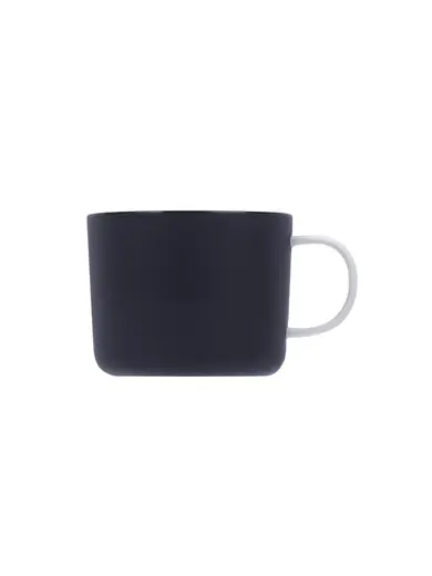 Чашка кофейная, Royal Charm, Wave, 7/6 x 9.5 x 5.7 см, 140 мл, черная