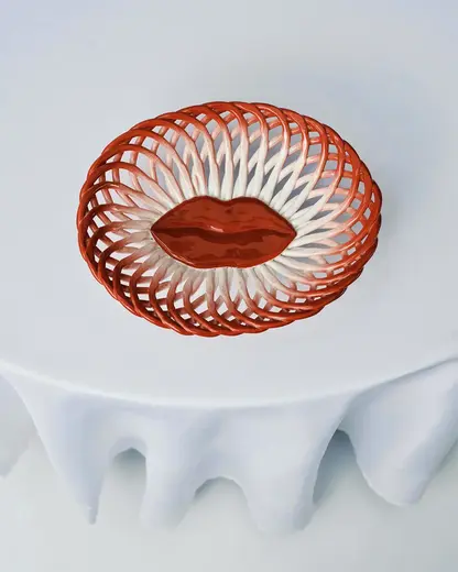 Корзина, Serax, Les Objets Mouleversants by Wouters & Hendrix, 22 x 7 см