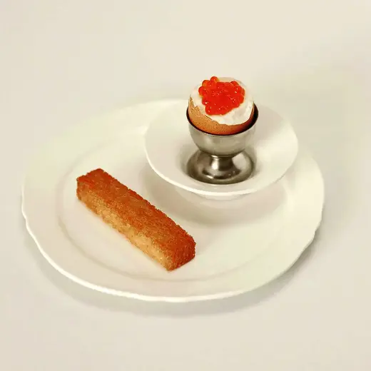 Салатник, Serax, Silhouette by Sergio Herman, d 10.5 см, h 3 см