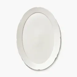 Блюдо овальное, Serax, Silhouette by Sergio Herman, h 1.5 см, l 30 см, b 21 см