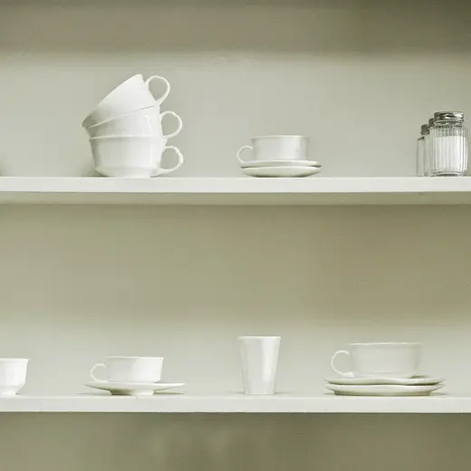 Блюдце для чайной чашки, Serax, Silhouette by Sergio Herman, d 12.76 см, h 1.13 см