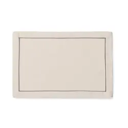 Салфетка светло-серая хлопковая с серым кантом, RestoTouch Textile, 30 x 45 см