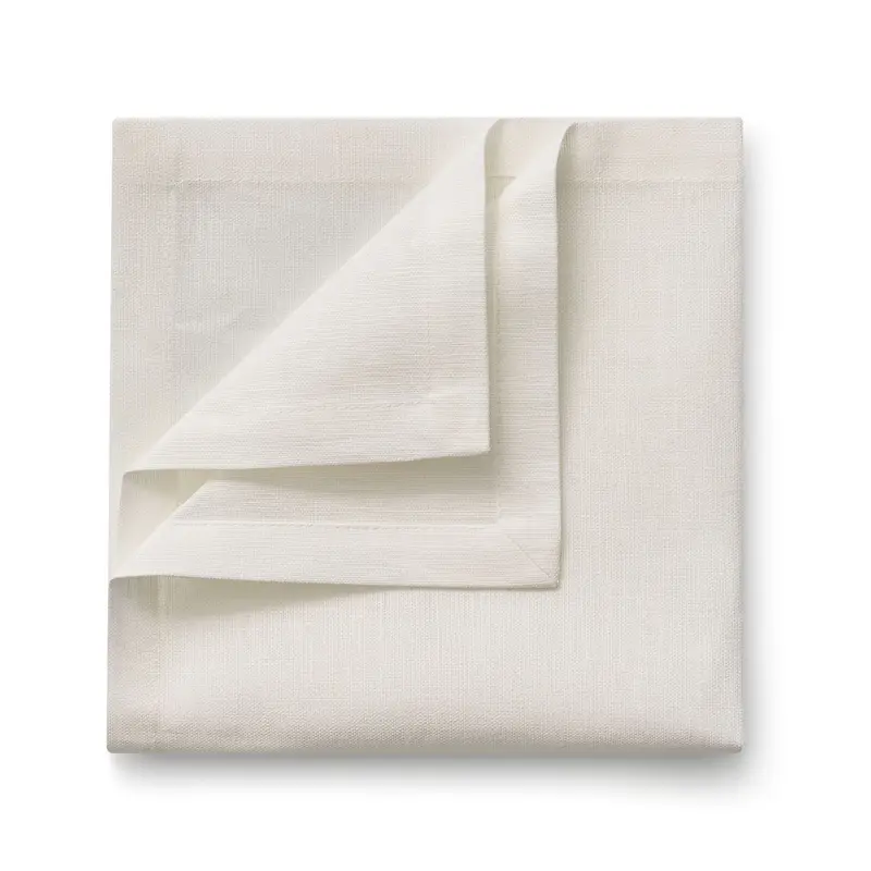 Салфетка из льна белая, RestoTouch Textile, 45 x 45 см