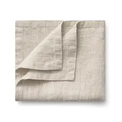 Салфетка из крэшированного льна (умягченный) натуральный, RestoTouch Textile, 43 x 43 см