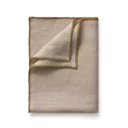 Салфетка из умягченного льна с обработанным краем слоновая кость, RestoTouch Textile, 30 x 45 см