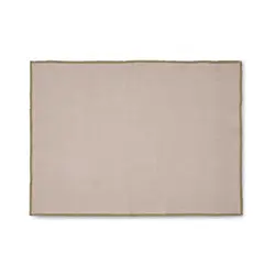 Плейсмат из умягченного льна слоновая кость, RestoTouch Textile, 30 x 45 см