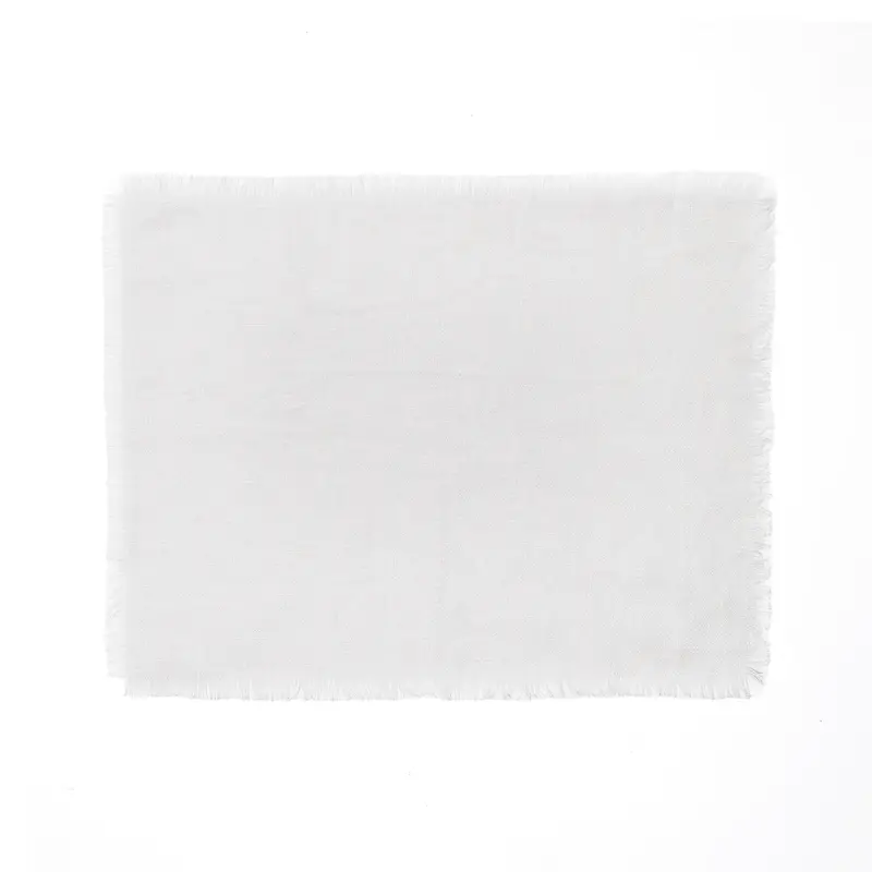 Плейсмат с бахромой и декоративным белым швом, RestoTouch Textile, 30 x 45 см