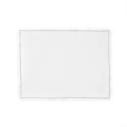 Плейсмат с бахромой и декоративным синим швом, RestoTouch Textile, 30 x 45 см