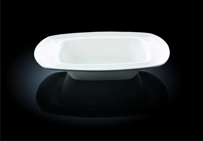 Тарелка квадр., глубокая, Wilmax, 220*220 мм 300 мл h=30 мм