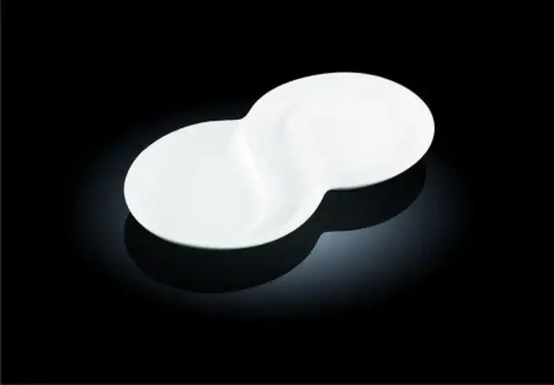 Менажница 2-х секц., Wilmax, 330*185 мм h=25 мм