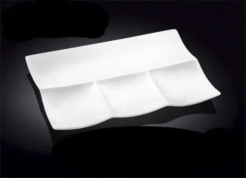 Менажница 4-секц., прямоуг., Wilmax, 300*200 мм