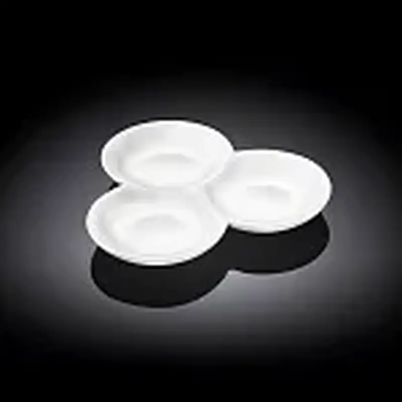 Менажница 3-х секц., Wilmax, 190*190 мм