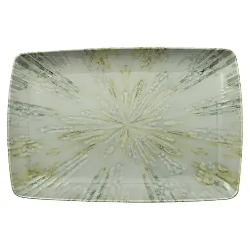 Блюдо, Paderno, Fusion Blue&Grey, 35 х 22 см