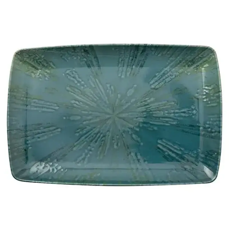 Блюдо, Paderno, Fusion Blue&Grey, 35 х 22 см