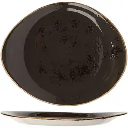 Тарелка, Steelite, Craft Grey, 25.5 х 20.5 см