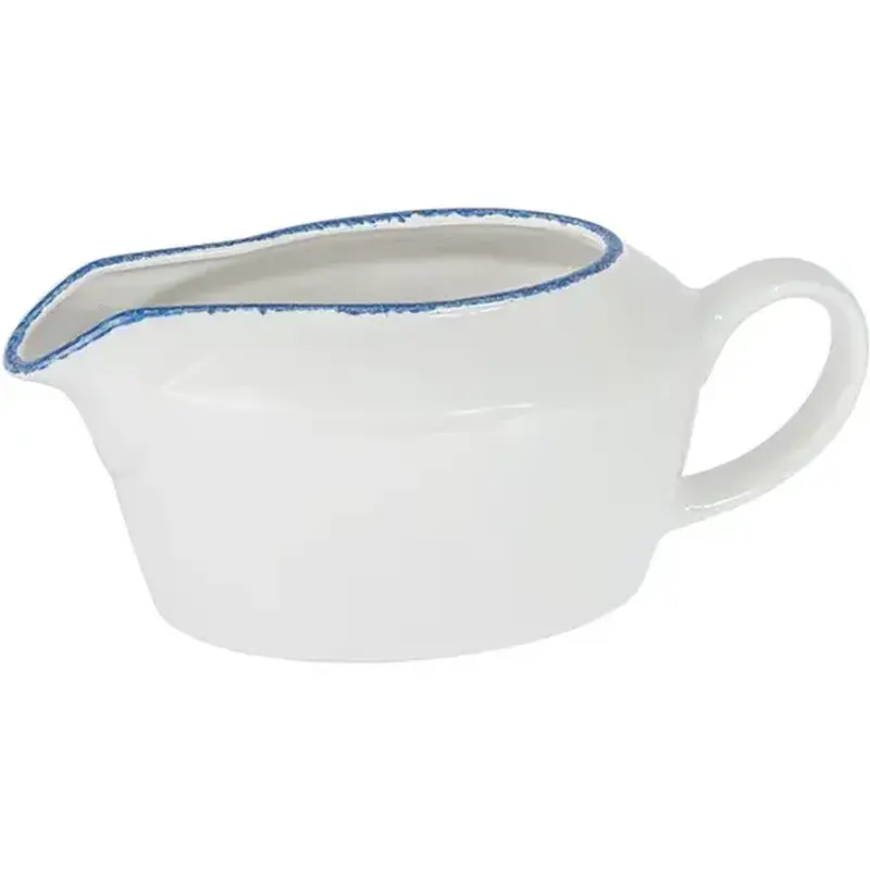 Соусник, Steelite, Blue Dapple, 20 х 10 см, 370 мл