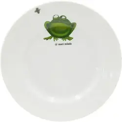 Тарелка, Добрушский фарфоровый завод, Лягушка, 17.5 см