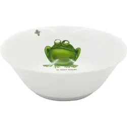 Салатник, Добрушский фарфоровый завод, Лягушка, 14 см, 360 мл