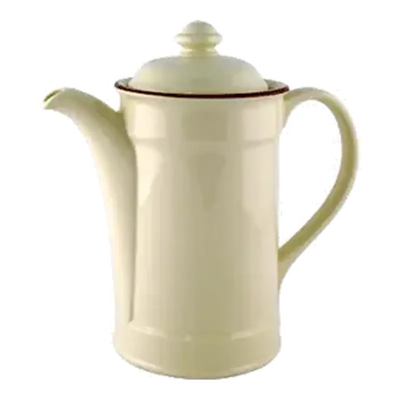 Кофейник, Steelite, Ivory Claret, 10.7 см, 22.5 см, 860 мл