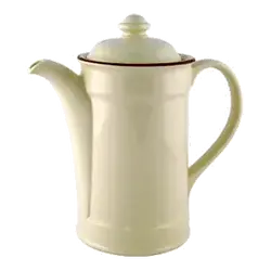 Кофейник, Steelite, Ivory Claret, 10.7 см, 22.5 см, 860 мл