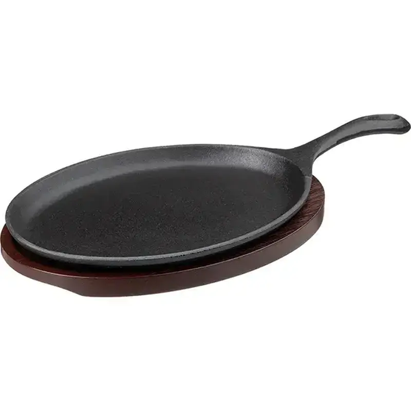 Сковорода для фахитос, Prohotel, Ember Cast Matt, 37.8 х 19 см