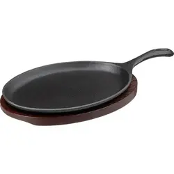 Сковорода для фахитос, Prohotel, Ember Cast Matt, 37.8 х 19 см
