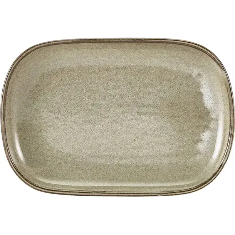 Блюдо, Genware, Terra Grey, 24 х 16.5 см