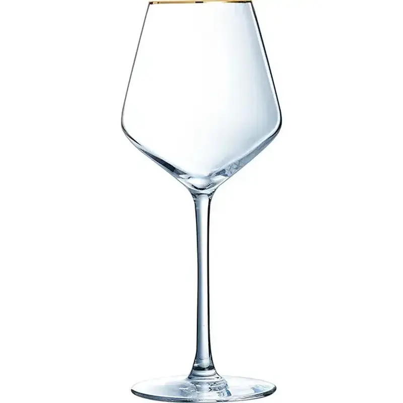 Бокал для вина, Cristal D"arques, ULTIME BORD OR, 380 мл