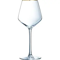 Бокал для вина, Cristal D"arques, ULTIME BORD OR, 380 мл
