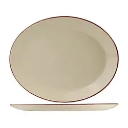Блюдо, Steelite, Ivory Claret, 39 х 31 см