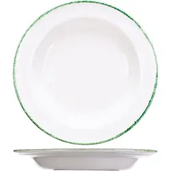 Тарелка глубокая, Steelite, Green Dapple, 21.5 см, 495 мл