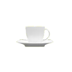 Чашка кофейная, Lubiana, Victoria, 6 см, 7.5 см, 90 мл