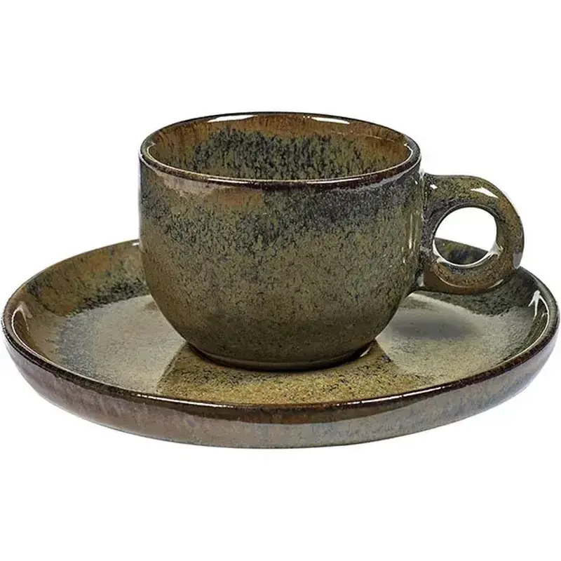 Кофейная пара, Serax, Surface, 6.4 см, 100 мл