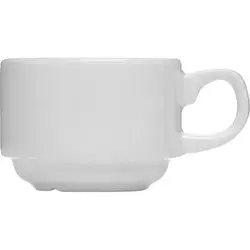 Чашка кофейная, Steelite, Monaco White, 6 см, 8.5 см, 85 мл