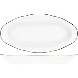 Селедочница, Добрушский фарфоровый завод, Голубка, 25 х 12.5 см