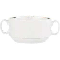 Чашка бульонная, Добрушский фарфоровый завод, 11.7 см, 470 мл