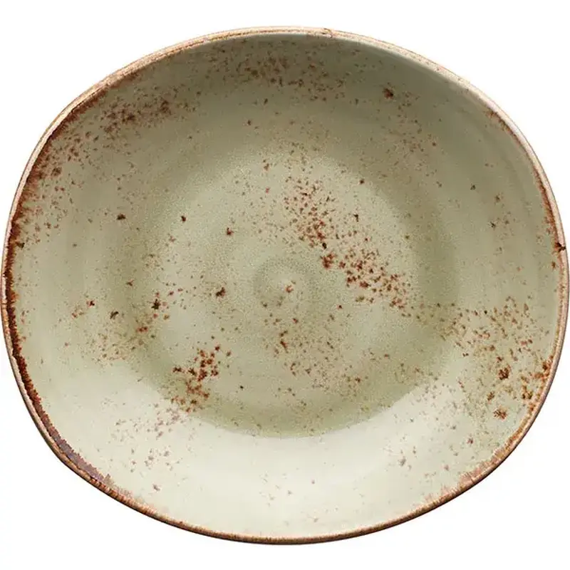Тарелка глубокая, Steelite, Craft Green, 21 х 19.5 см, 500 мл