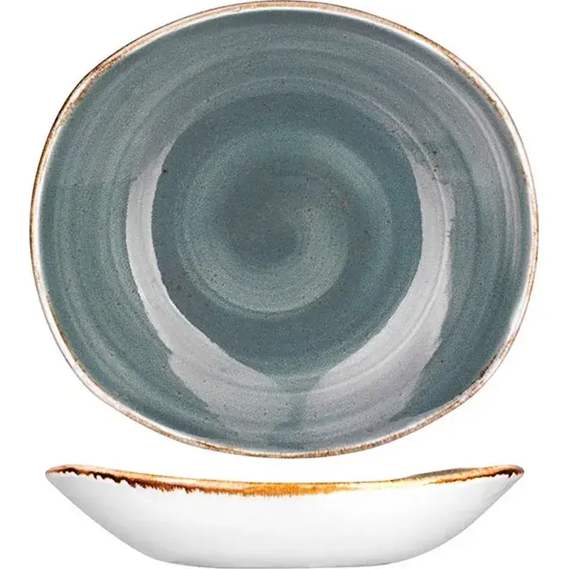 Тарелка глубокая, Steelite, Craft Blue, 21 х 19.5 см, 500 мл