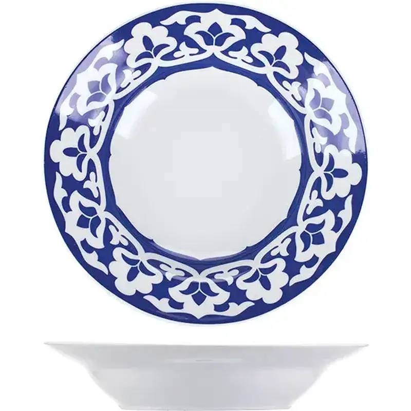 Тарелка глубокая, Добрушский фарфоровый завод, Идиллия-Восток, 24 см, 500 мл