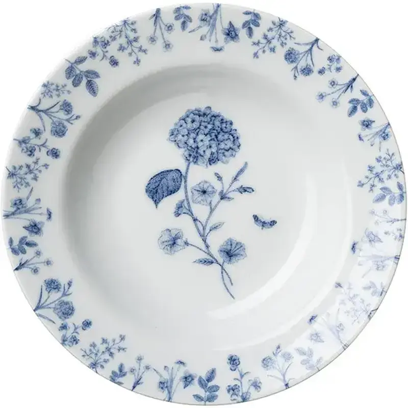 Тарелка глубокая, Добрушский фарфоровый завод, Беатриче, 20 см, 250 мл