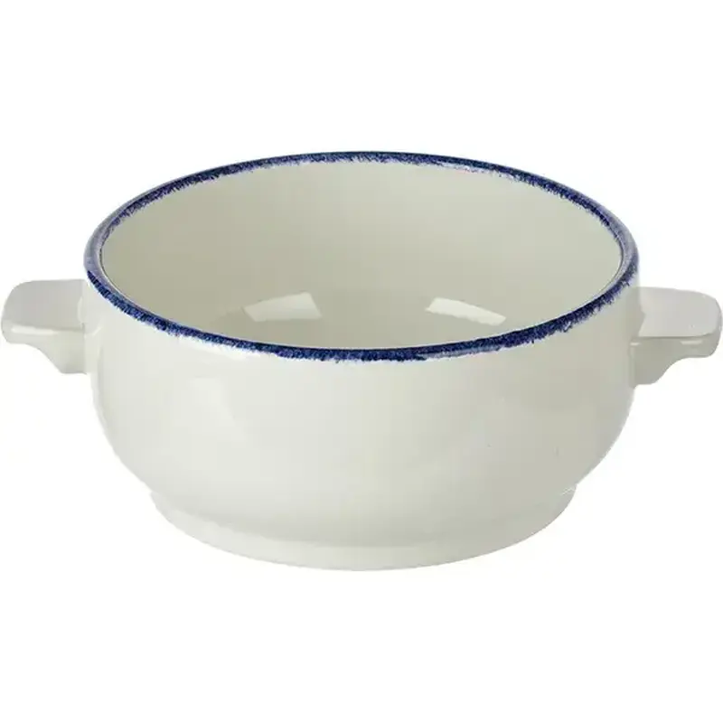 Чашка бульонная, Steelite, Blue Dapple, 12 см, 450 мл