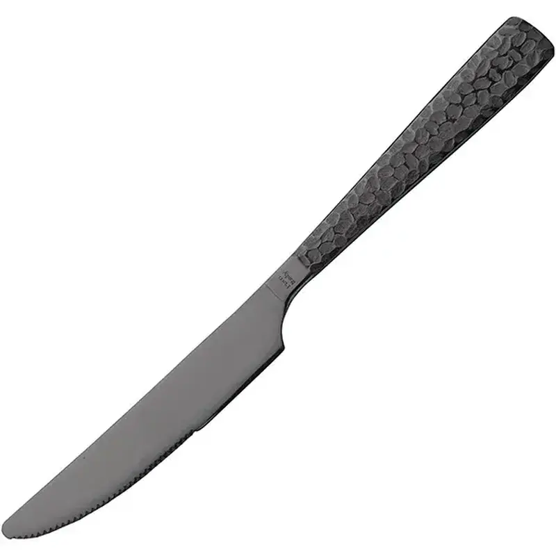 Нож столовый, Pintinox, Palace Martellato Treasure Black, 21.8 х 1.9 см