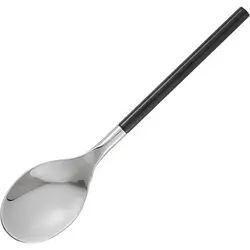 Ложка чайная, Kunstwerk, District Silver Black Gloss, 14.5 х 3 см